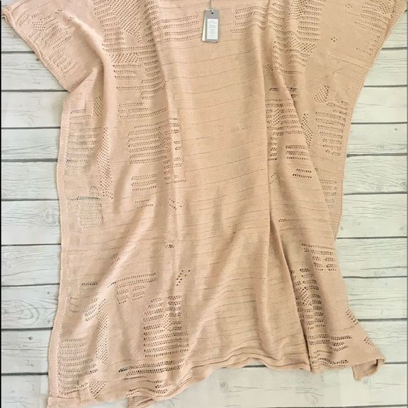 Mersea souk knit tunic-beige-NWT-OS - Picture 3 of 13